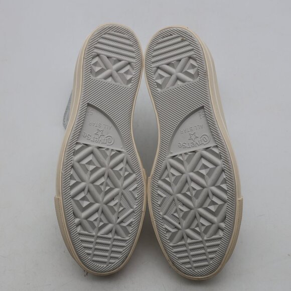 Converse All Star Lift Shoes Women's Size 7.5 Metallic Silver High Top A09902C - Picture 7 of 9
